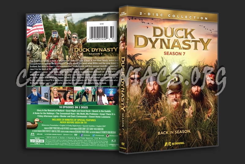 Duck Dynasty Season 7 dvd cover