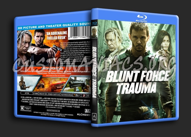 Blunt Force Trauma blu-ray cover