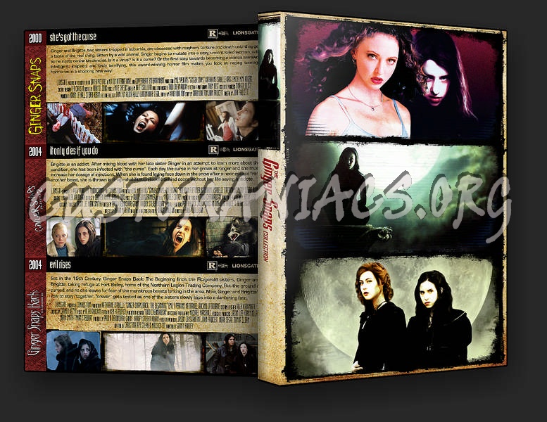 The Legends of Horror - The Ginger Snaps Collection dvd cover