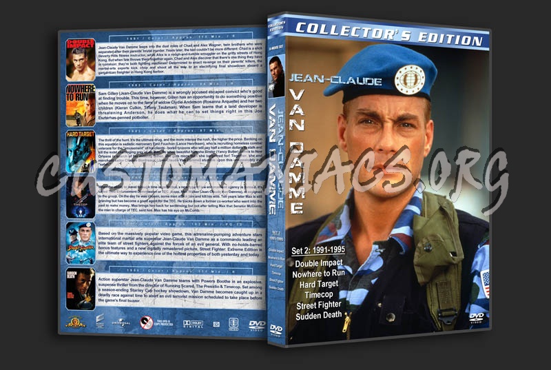 Jean-Claude Van Damme Film Collection - Set 2 (1991-1995) dvd cover