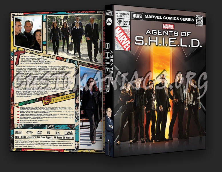 Marvel's Agents of S.H.I.E.L.D. - Season 1 dvd cover