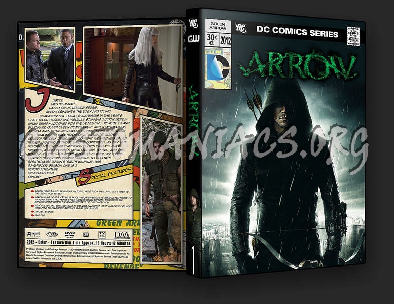 Arrow - Season 1 dvd cover