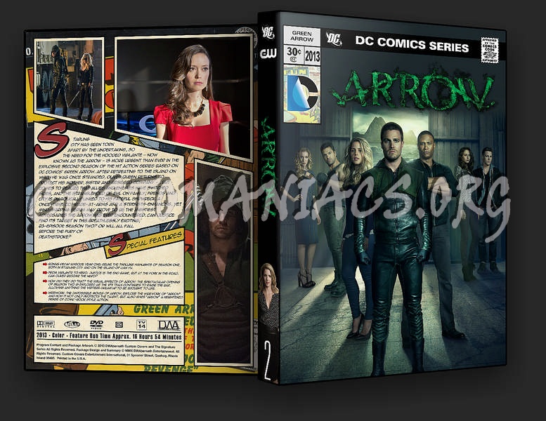 Arrow - Season 2 dvd cover