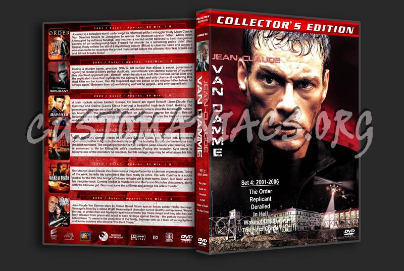 Jean-Claude Van Damme Film Collection - Set 4 (2001-2006) dvd cover