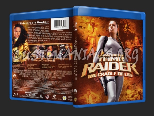 Tomb Raider The Cradle of Life blu-ray cover