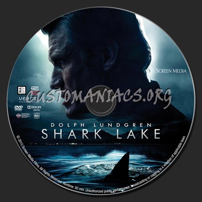 Shark Lake dvd label
