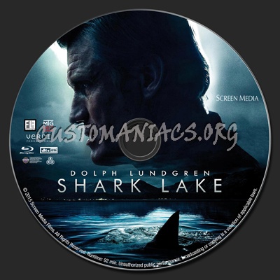 Shark Lake blu-ray label