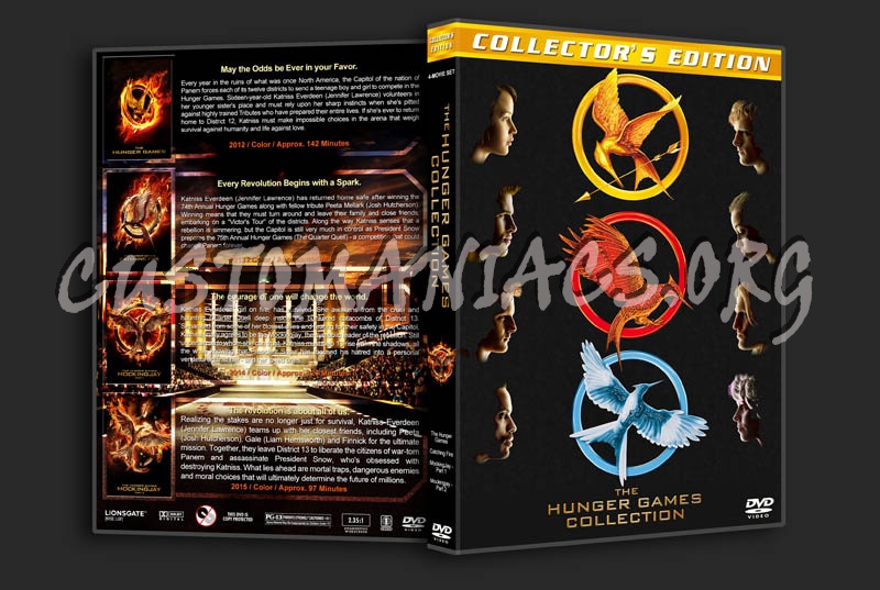 The Hunger Games Collection dvd cover