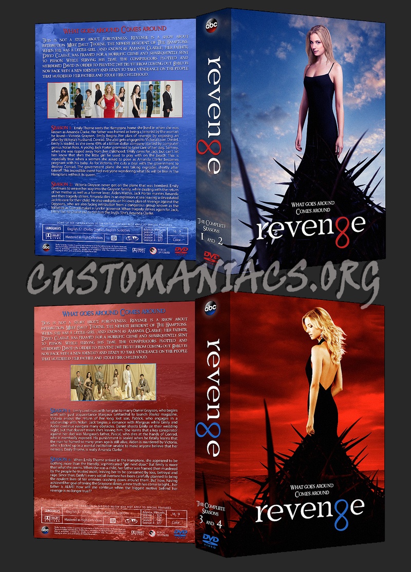 Revenge - Box Sets dvd cover