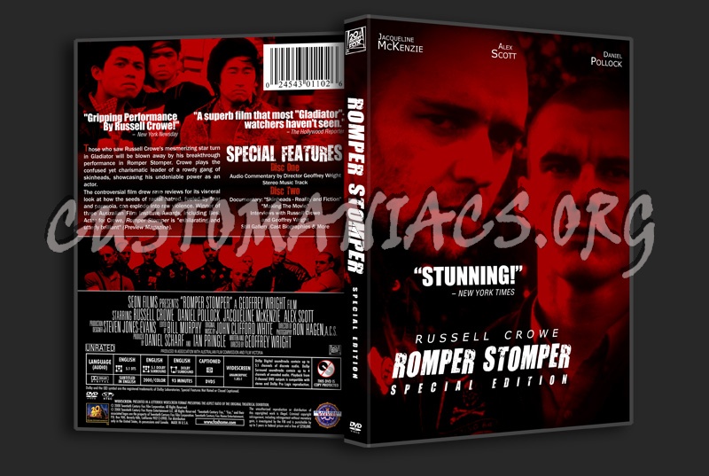 Romper Stomper dvd cover