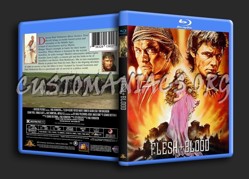 Flesh+Blood blu-ray cover