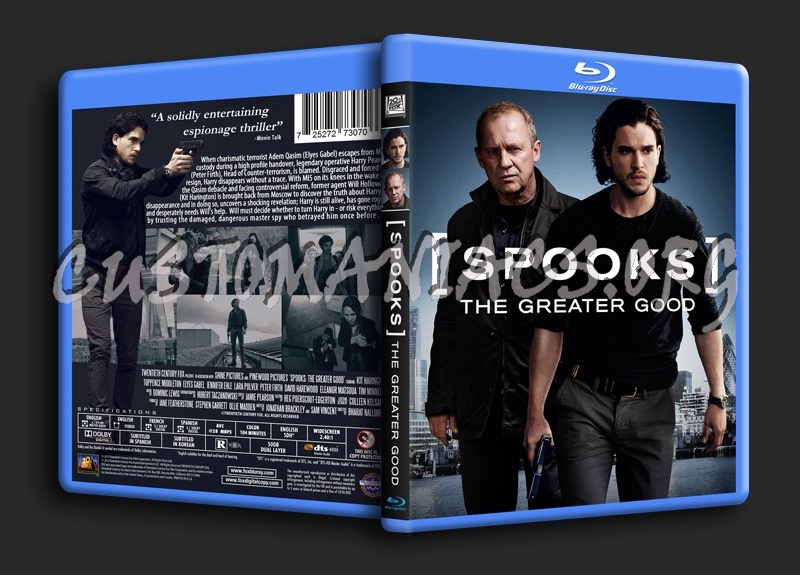 Spooks The Greater Good blu-ray cover