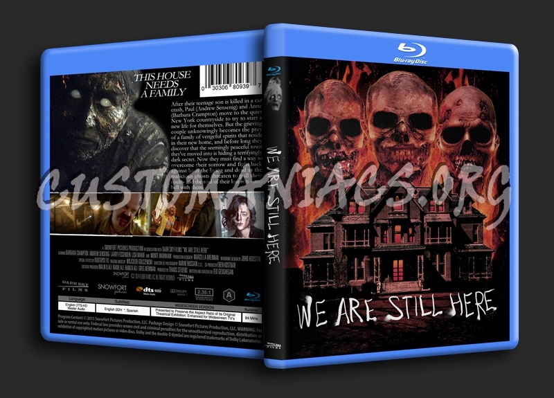 We Are Still Here blu-ray cover