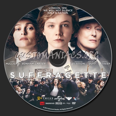 Suffragette dvd label