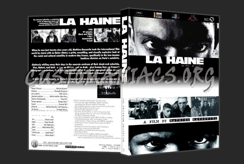 381 - La Haine (Hate) dvd cover