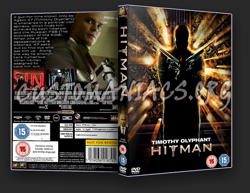 Hitman dvd cover