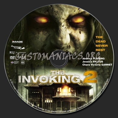 The Invoking 2 dvd label