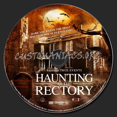 Haunting at the Rectory dvd label