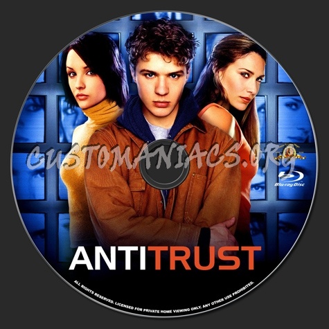 Antitrust blu-ray label