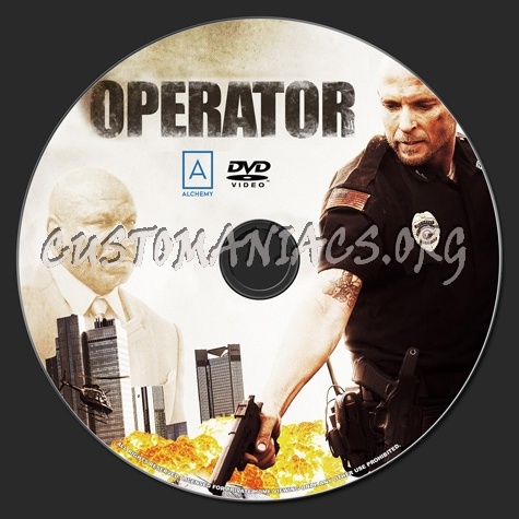 Operator dvd label