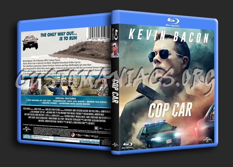 Cop Car blu-ray cover