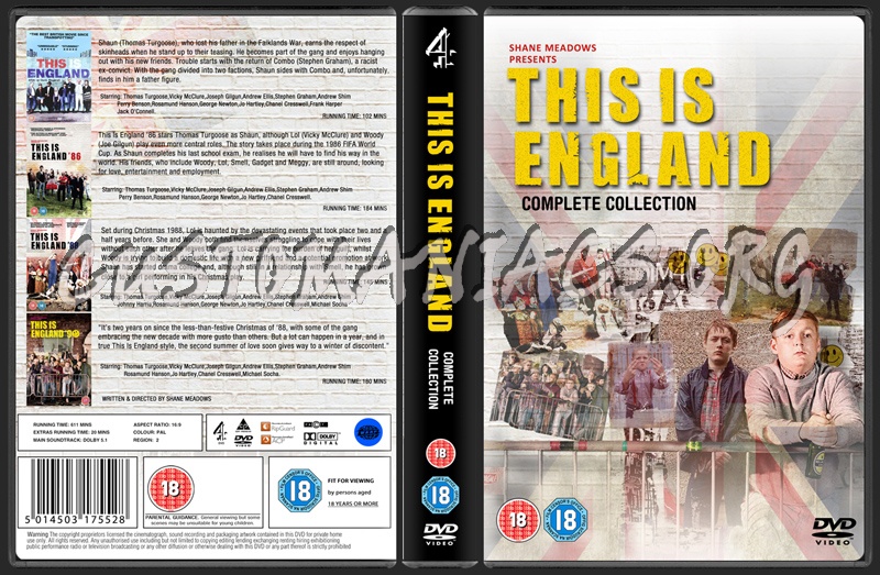 This Is England: Complete Collection dvd cover