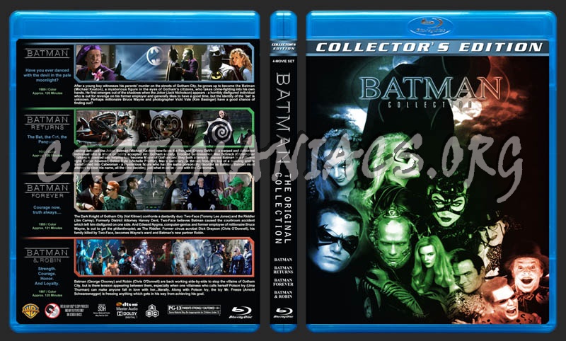 Batman: The Original Collection blu-ray cover