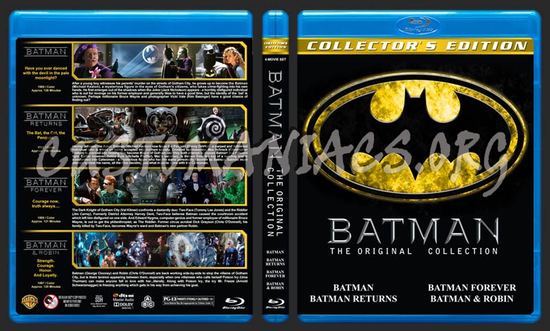 Batman: The Original Collection blu-ray cover
