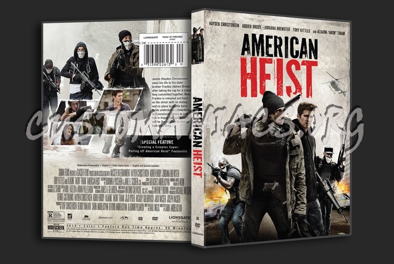 American Heist dvd cover