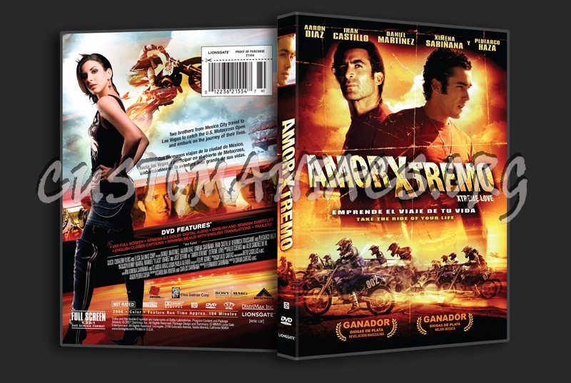 Amor Xtremo dvd cover