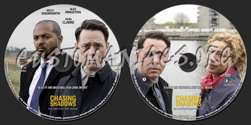 Chasing Shadows - Season 1 dvd label
