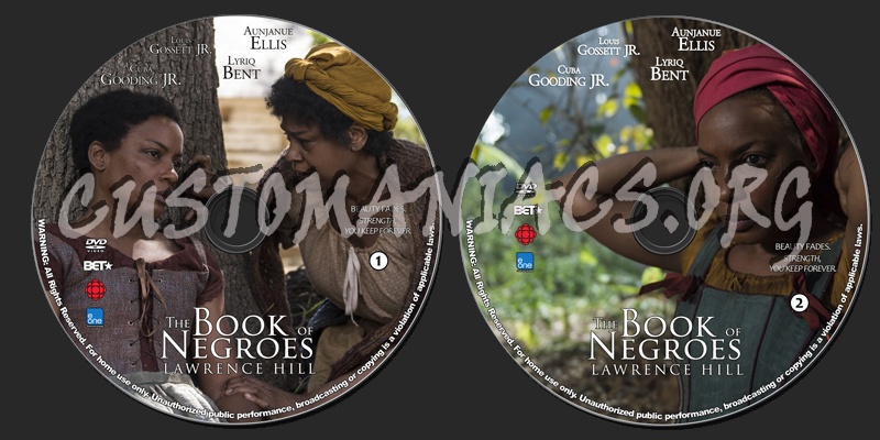 The Book of Negroes dvd label