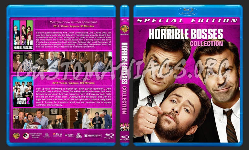 Horrible Bosses Collection blu-ray cover