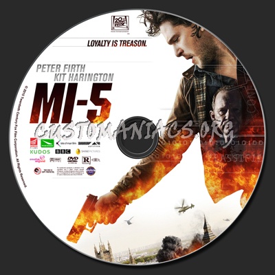Mi-5 (aka Spooks The Greater Good) dvd label