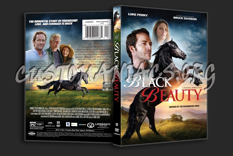 Black Beauty (2015) dvd cover