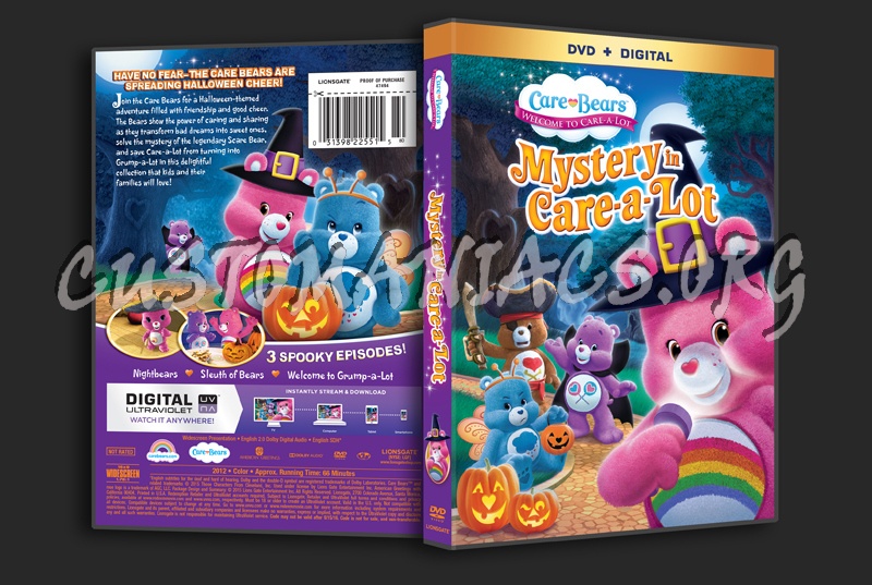 Care Bears Mystery in Care-A-Lot dvd cover