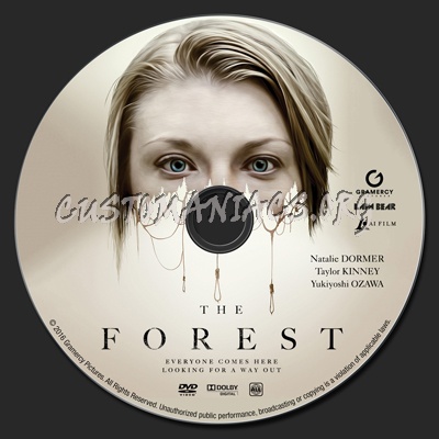 The Forest dvd label
