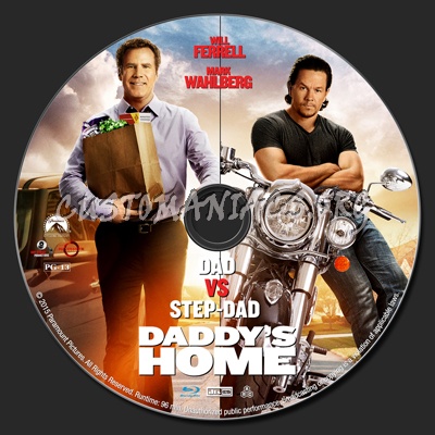 Daddy's Home blu-ray label