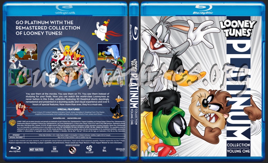 Looney Tunes Platinum Collection Volume 1 dvd cover