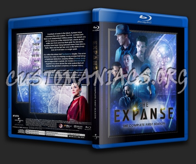 The Expanse - Season 1 blu-ray cover