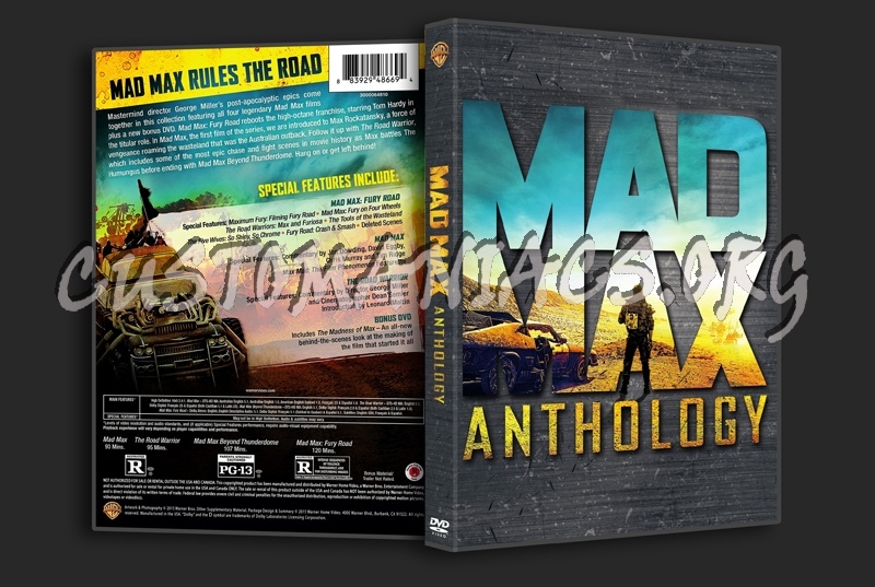 Mad Max Anthology dvd cover