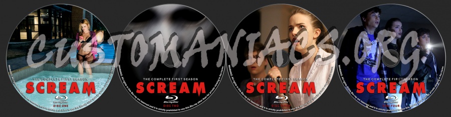 Scream (TV Series) blu-ray label