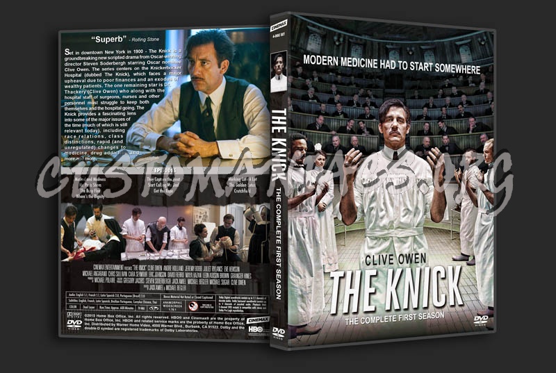 The Knick - Season 1 dvd cover