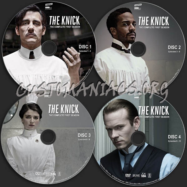 The Knick - Season 1 dvd label