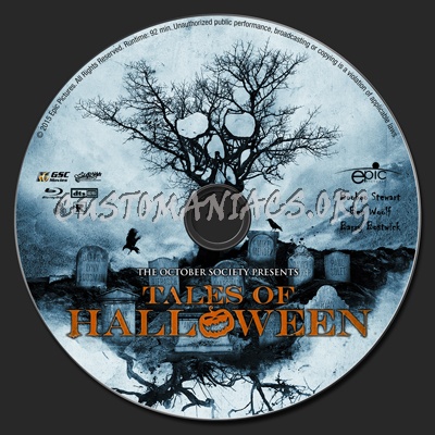 Tales of Halloween blu-ray label