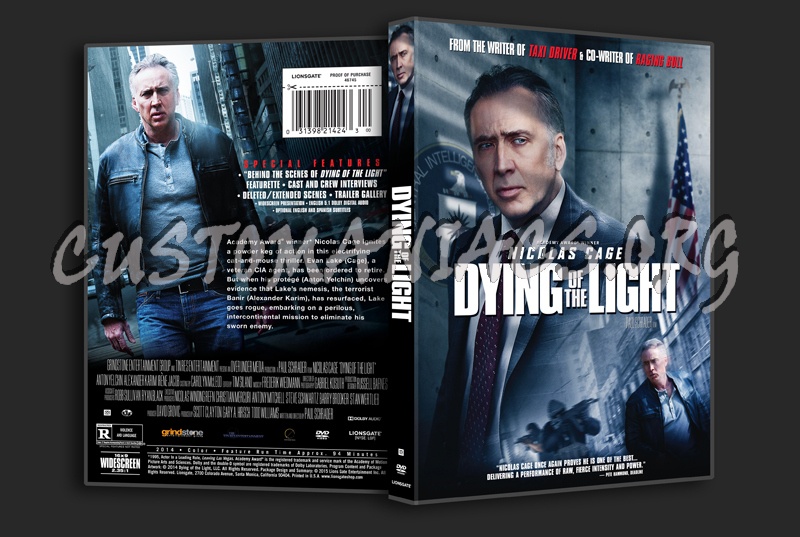 Dying of the Light dvd cover