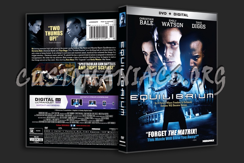 Equilibrium dvd cover