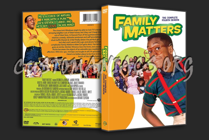 Family Matters Season 4 dvd cover