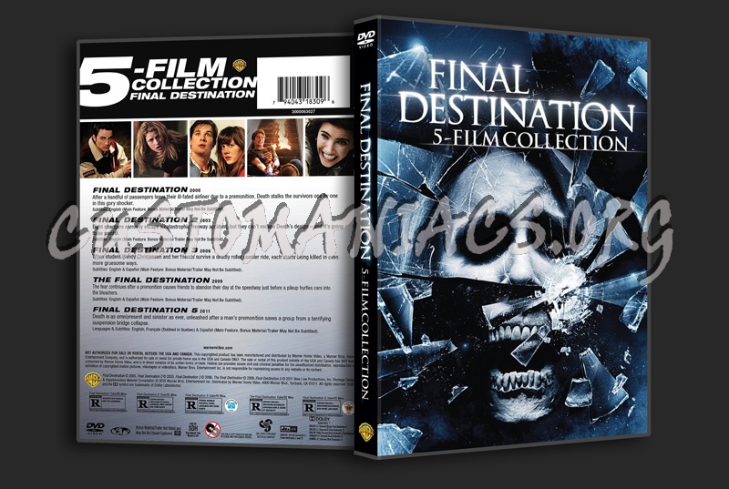 Final Destination 5-film Collection dvd cover