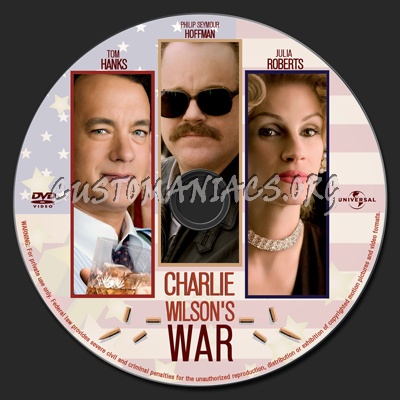 Charlie Wilson's War dvd label